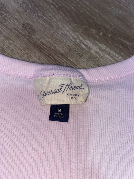 Universal Thread Pastel Pink Ribbed Tank - Picture 2 of 6
